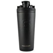 Ice Shaker Shaker Bottle 750ml Black Front - SupplementSource.ca