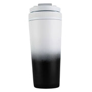 Ice Shaker Shaker Bottle 750ml Black and White Back - SupplementSource.ca