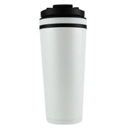 Ice Shaker Shaker Bottle 750ml White Back - SupplementSource.ca