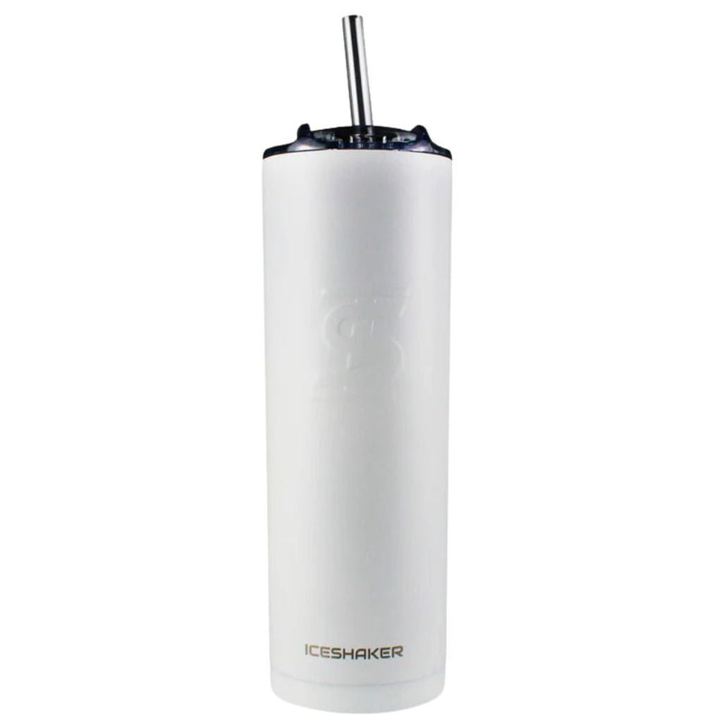 Ice Shaker Tumbler 590ml White - SupplementSource.ca