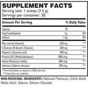 Immunegy Thyro-gen Nutrition Facts, 30 Servings - SupplementSource.ca