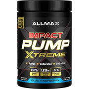 Allmax Impact Pump Xtreme, 30 Servings Blue Raspberry - SupplementSource.ca