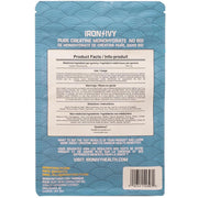 Iron Ivy Creatine Monohydrate Gummies, 120 Gummies Electric Raspberry Nutrition Panel - SupplementSource.ca