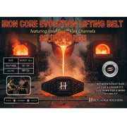 IronHorse Wellness Iron Core Evolution Lifting Belt Size Chart - SupplementSource.ca