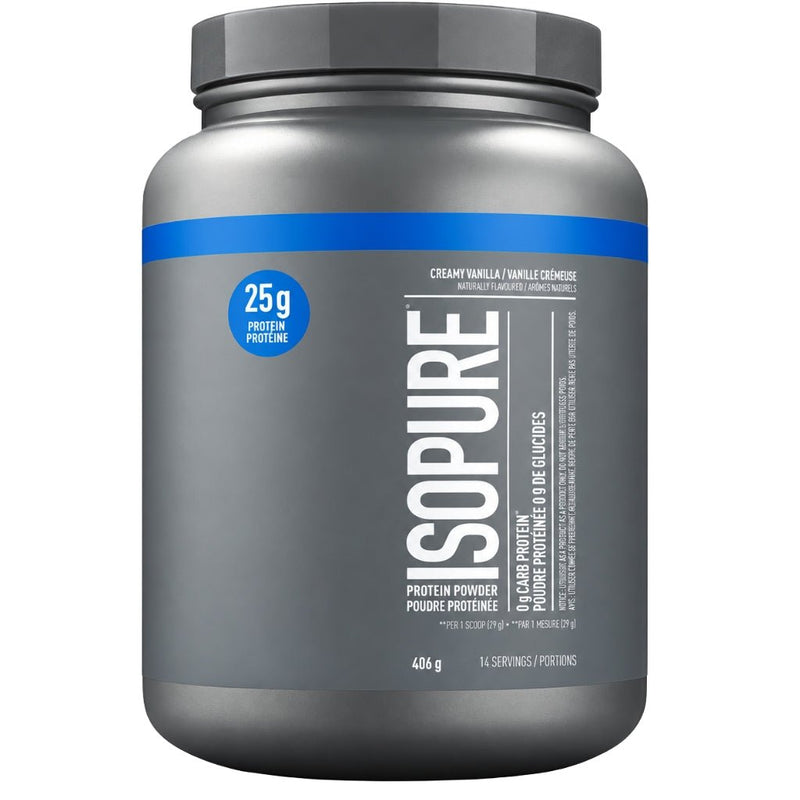 Isopure 100% Whey Isolate Protein Zero Carb, 14 Servings Creamy Vanilla - SupplementSource.ca