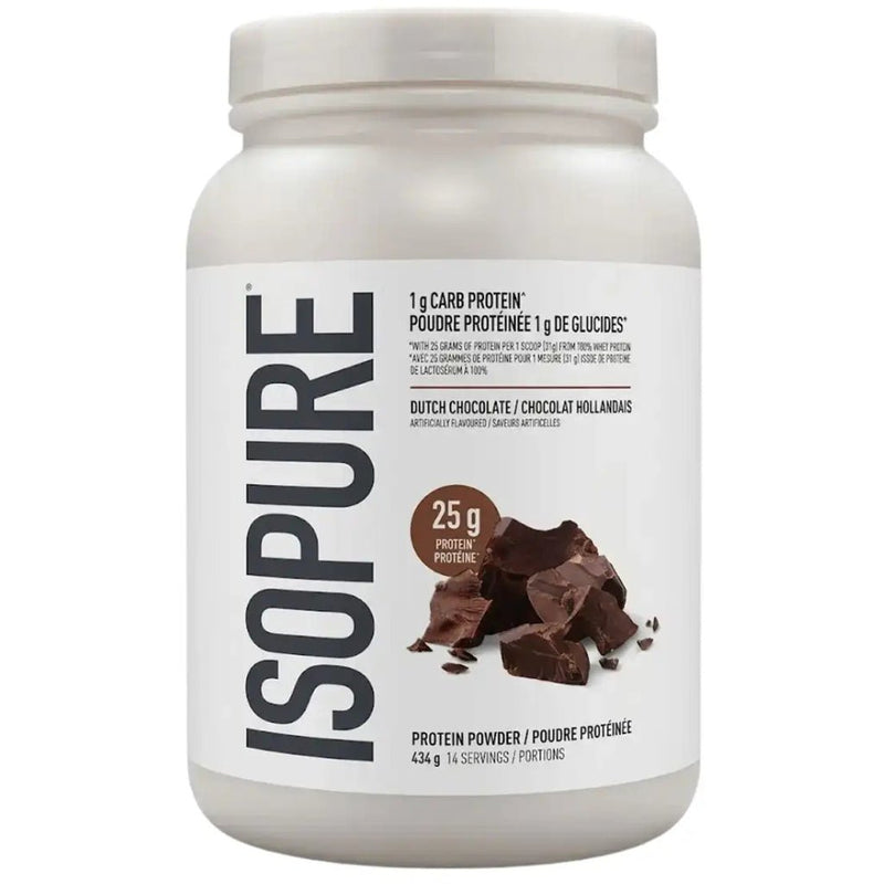 Isopure 100% Whey Protein Isolate Low Carb, 14 Servings Dutch Chocolate - SupplementSource.ca