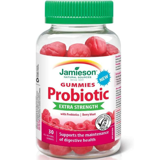 Jamieson Extra Strength Probiotic Gummies - Supplementource.ca