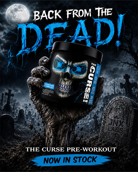 JNX Sports The Curse Pre-Workout Back in Stock - SupplementSource.ca