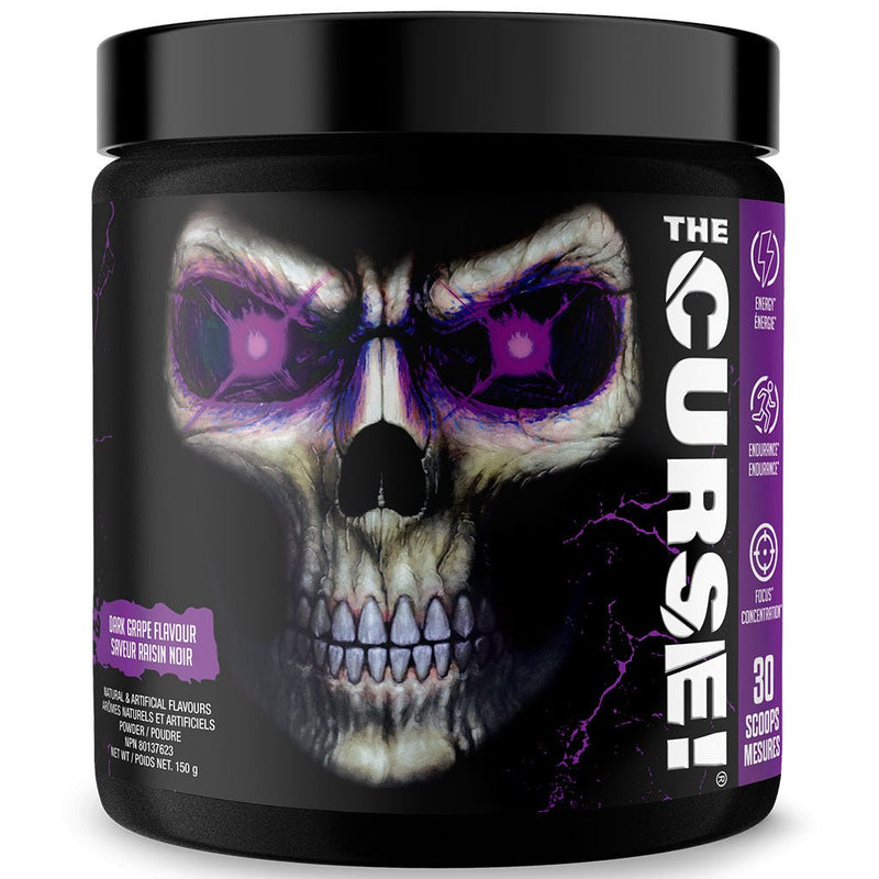 JNX Sports The Curse Pre-Workout, 30 Servings Dark Grape - SupplementSource.ca
