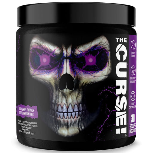 JNX Sports The Curse Pre-Workout, 30 Servings Dark Grape - SupplementSource.ca