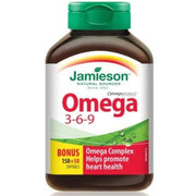 Jamieson Omega 3-6-9 Bonus Size, 200 Softgels - SupplementSource.ca
