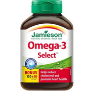 Jamieson Omega-3 Select Bonus Size, 200 Softgels - SupplementSource.ca