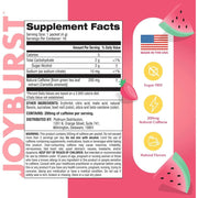 Joyburst on-the-go Frose Rose 16 x4g Nutrition Facts - SupplementSource.ca