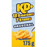 Kraft Dinner Protein+ Original Cheddar Mac & Cheese, 175g - SupplementSource.ca