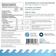 Landish Pure Marine Collagen, 250g Unflavoured Nutrition Panel - SupplementSource.ca