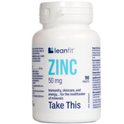 Leanfit Zinc 50 mg, 90 Tablets - SupplementSource.ca