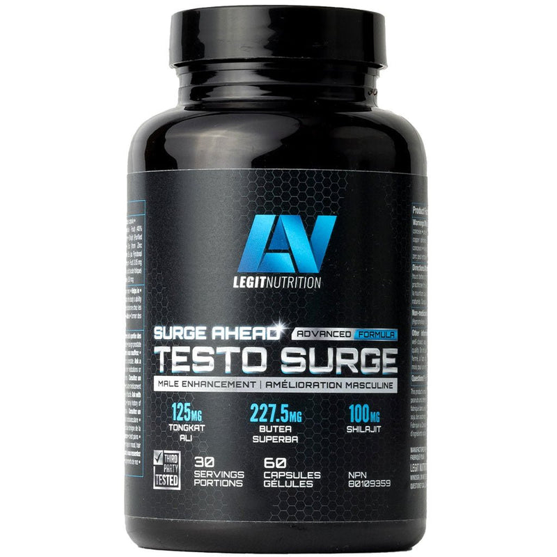 Legit Nutrition Testo Surge, 30 Servings - SupplementSource.ca