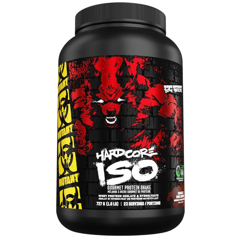 Mutant Hardcore ISO, 1.6lb Chocolate Fudge Brownie - SupplementSource.ca