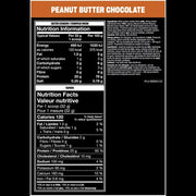Mutant Hardcore ISO, 4lb Peanut Butter Chocolate Nutrition Panel - SupplementSource.ca
