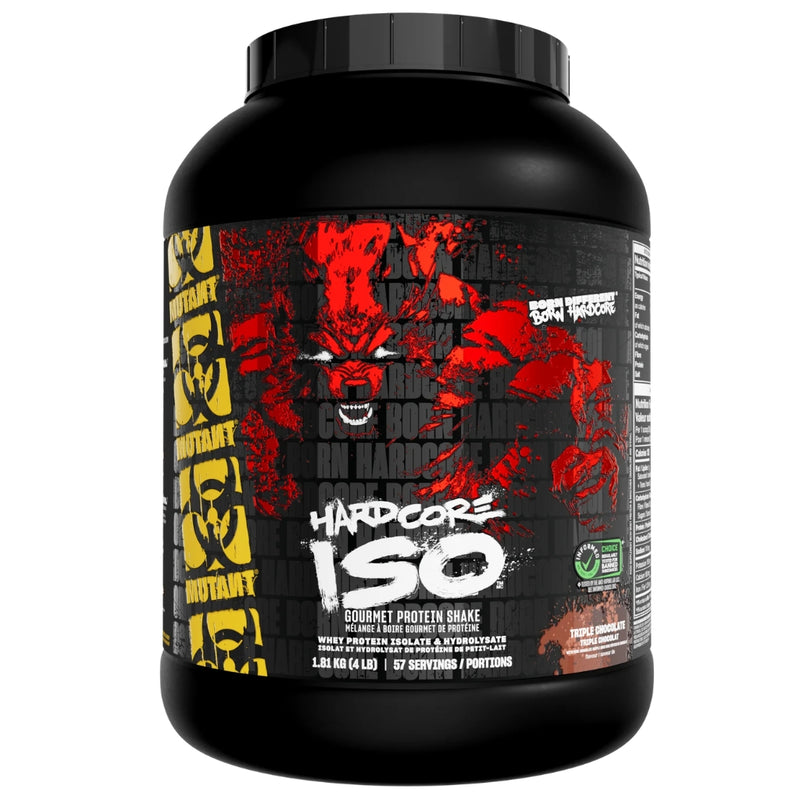 Mutant Hardcore ISO, 4lb Triple Chocolate - SupplementSource.ca