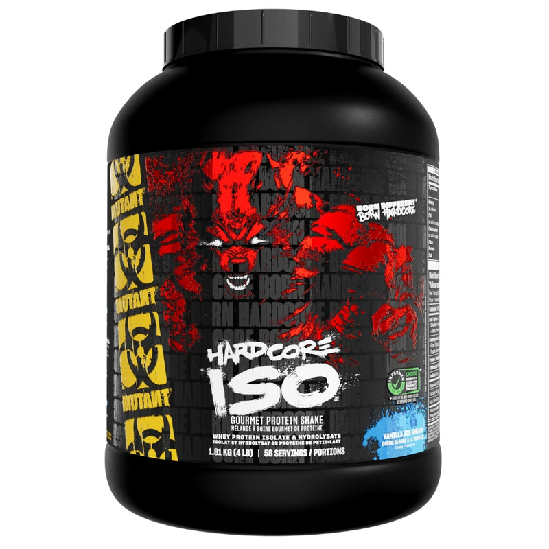 Mutant Hardcore ISO, 4lb Vanilla Ice Cream - SupplementSource.ca