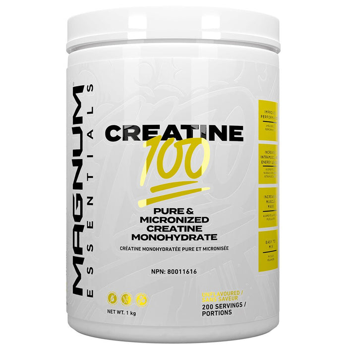 Magnum Nutraceuticals Creatine 100, 1kg - SupplementSource.ca