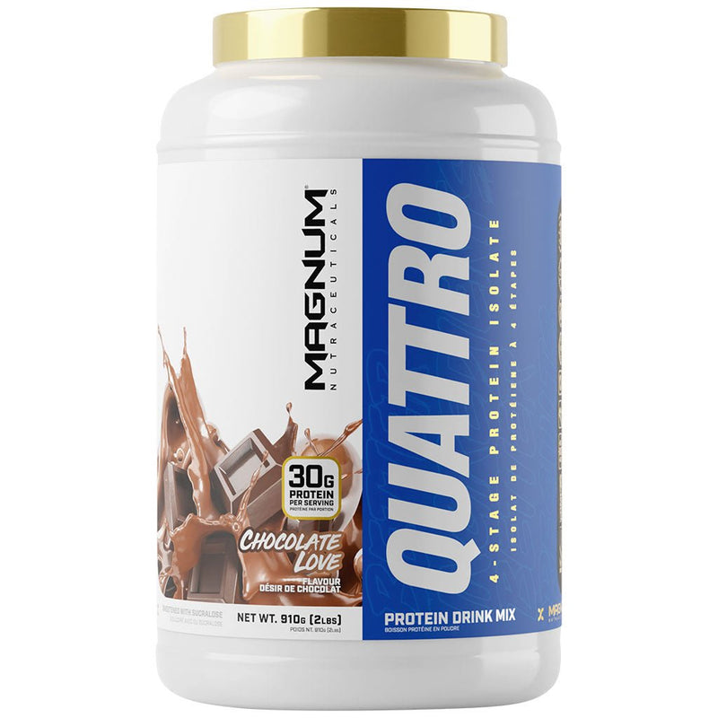 Magnum Nutraceuticals Quattro 2lbs, Chocolate Love - SupplementSource.ca