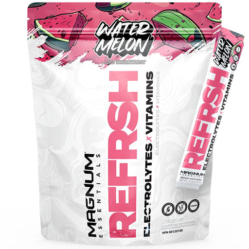 Magnum Nutraceuticals REFRSH Electrolytes x Vitamins, 15 Packs Watermelon - SupplementSource.ca