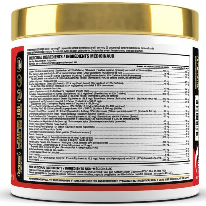 Magnum Nutraceuticals Heat Accelerated Nutrition Panel - SupplementSource.ca