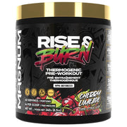 Magnum Rise & Burn Thermogenic Pre-workout, 40 Servings Cherry Limeade - SupplementSource.ca 