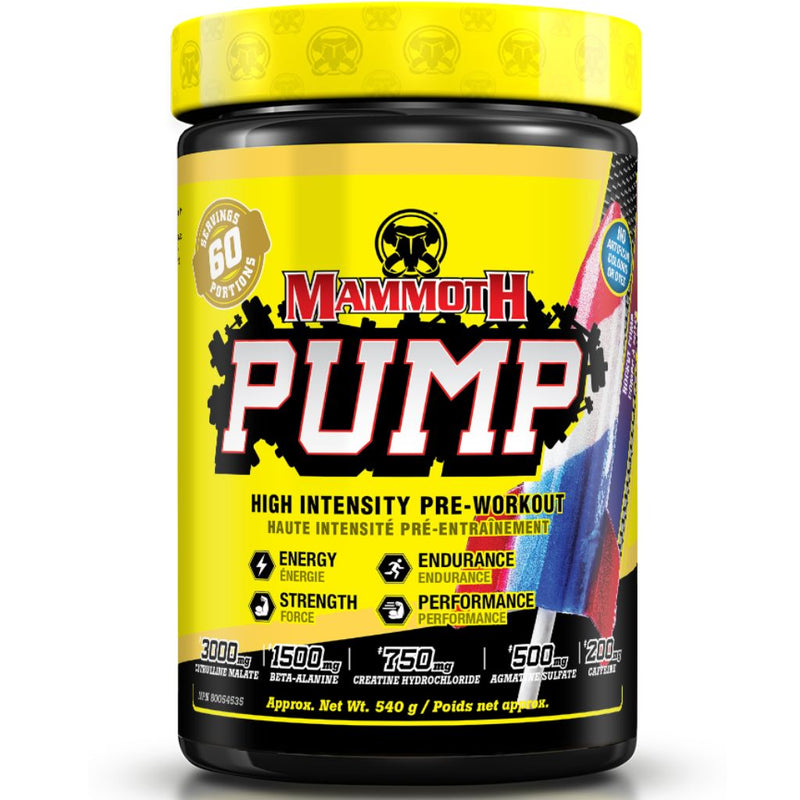 Mammoth PUMP, 60 Servings Rocket - SupplementSource.ca