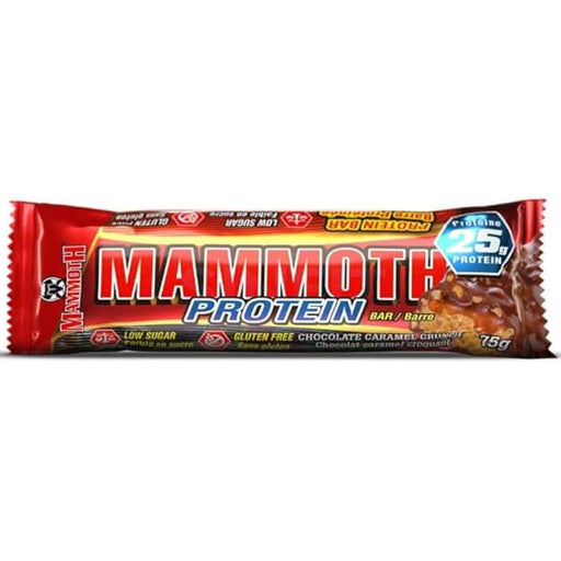 Mammoth Protein Bar Single Chocolate Caramel Crunch - SupplementSource.ca