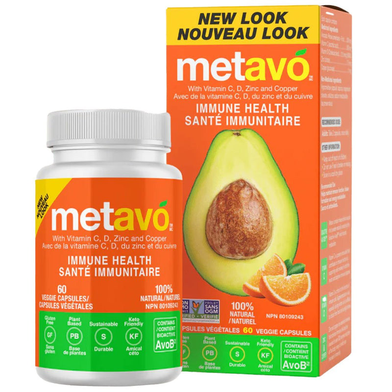 Metavo Immune Health, 60 VCaps - SupplementSource.ca