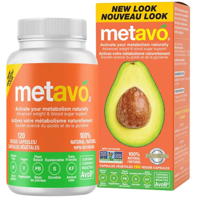 Metavo Metabolism Booster, 120 VCaps - SupplementSource.ca