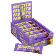 Misfits Plant Based Protein Bars, Caramel Fudge 15 Bars/Box - SupplementSource.ca