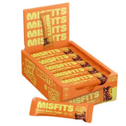 Misfits Plant Based Protein Bars, Peanut Butter Fudge 15 Bars/Box - SupplementSource.ca