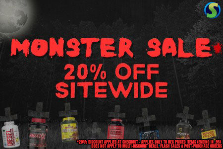 Monster Sale - Save 20% Site Wide*