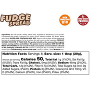 Mrs Taste Protein Spread, 160g Fudge Nutrition Panel - SupplementSource.ca