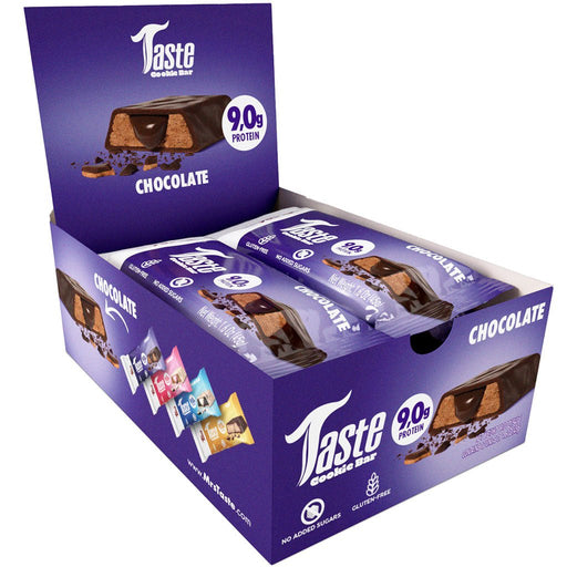 Mrs Taste Taste Cookie Bar, 12 Bars/Box Chocolate - SupplementSource.ca