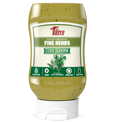 Mrs. Taste Zero Sugar Dressing, 300 ml  Fine Herbs - SupplementSource.ca
