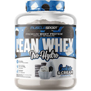 Muscle Sport Lean Whey Iso Hydro Gourmet Protein, 5lbs Cookies & Cream - SupplementSource.ca