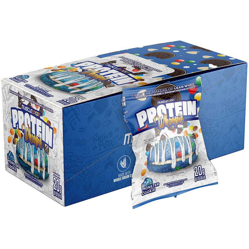 Muscle Sport Protein Whoopie, 6 Cookies/Box Monster Cookie - SupplementSource.ca