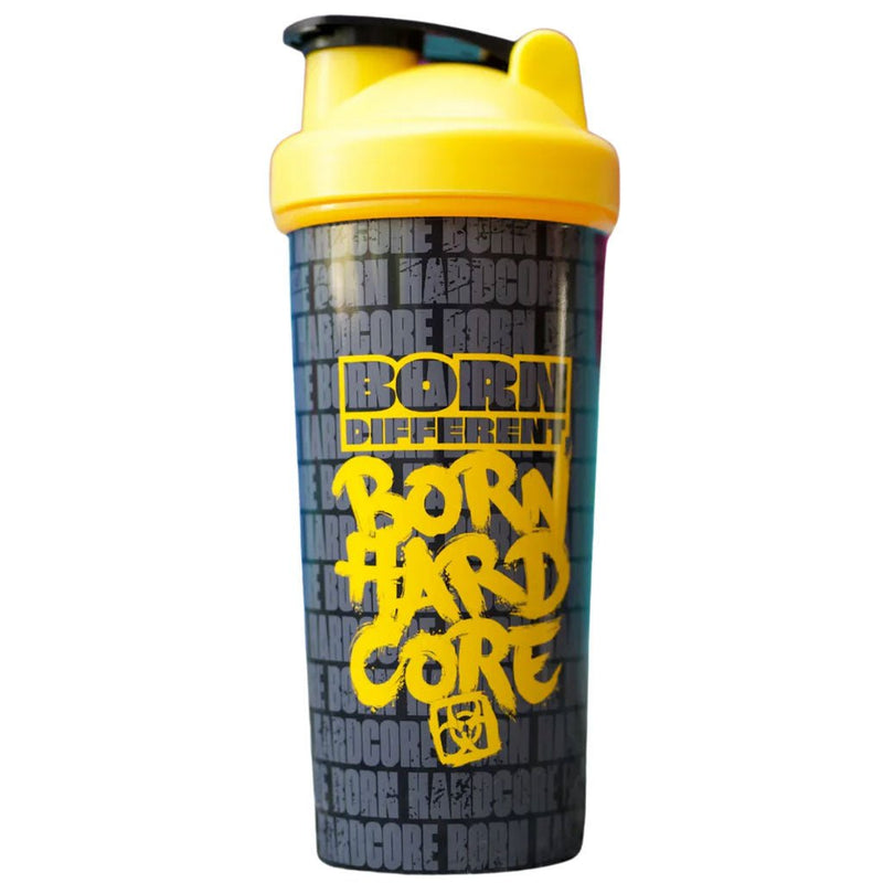 Mutant Born Different Born Hardcore Wrapped Shaker, 700ml Yellow, SupplementSource.ca