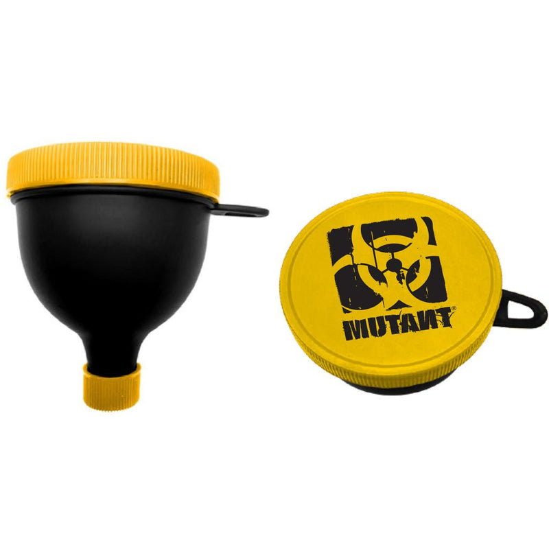 Mutant Funnel - Black w/ Yellow Caps - SupplementSource.ca