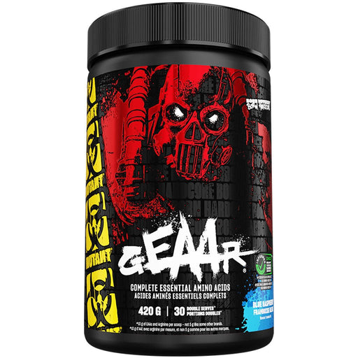 Mutant GEAAR, 30 Servings Blue Raspberry - SupplementSource.ca