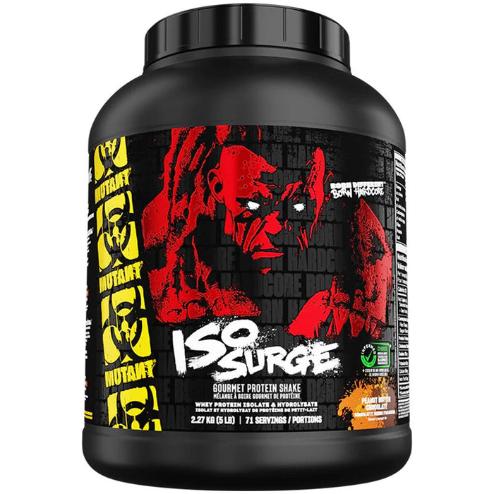 Mutant Iso Surge 5lb Peanut Butter Chocolate - SupplementSource.ca