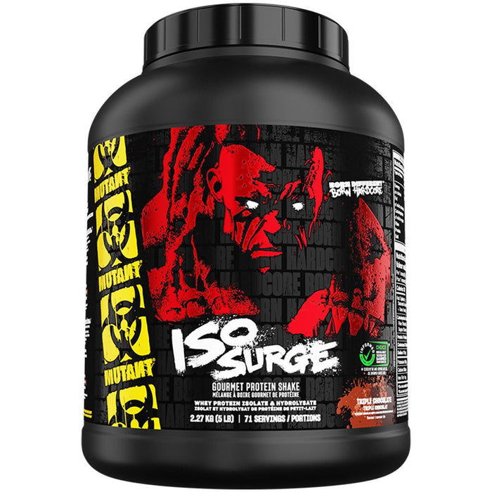 Mutant Iso Surge 5lb Triple Chocolate - SupplementSource.ca