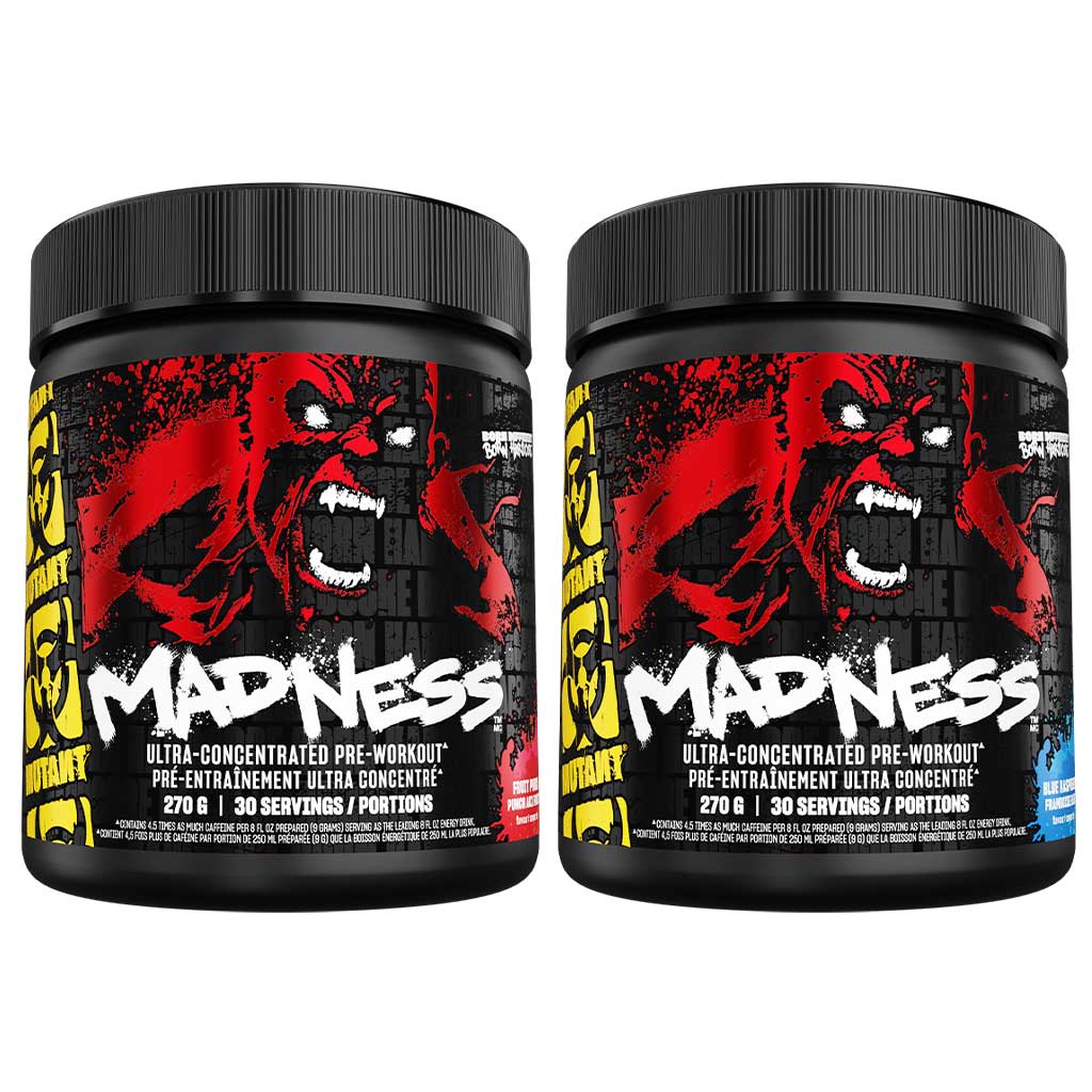 Mutant Madness BOGO Deal, 2 x 30 Servings - SupplementSource.ca