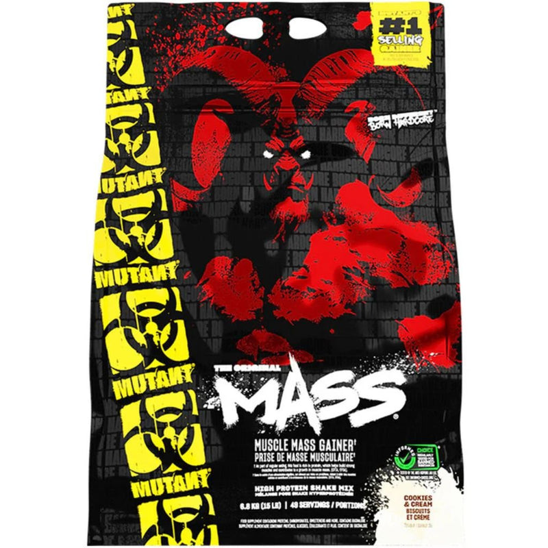 MUTANT MASS, 15lb Cookies & Cream - SupplementSource.ca