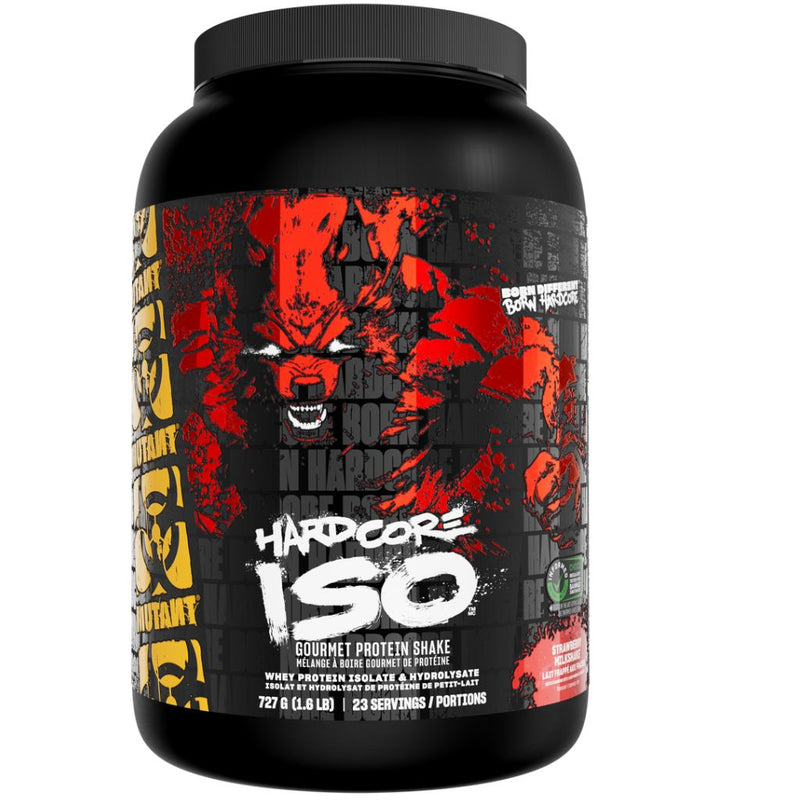 Mutant Hardcore ISO, 1.6lb Strawberry Milkshake - SupplementSource.ca